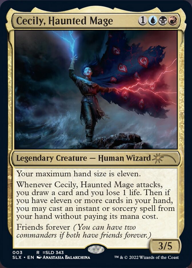 Cecily, Haunted Mage [Secret Lair: Universes Within] | Black Swamp Games