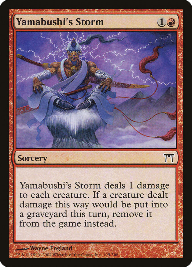 Yamabushi's Storm [Champions of Kamigawa] | Black Swamp Games