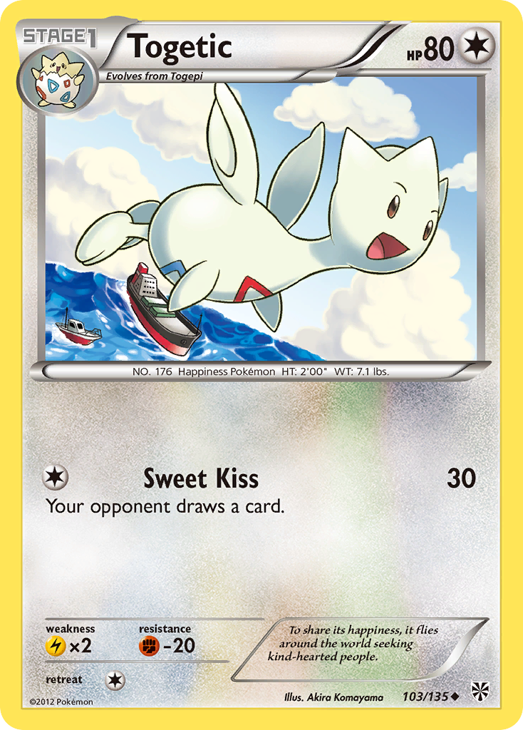 Togetic (103/135) [Black & White: Plasma Storm] | Black Swamp Games