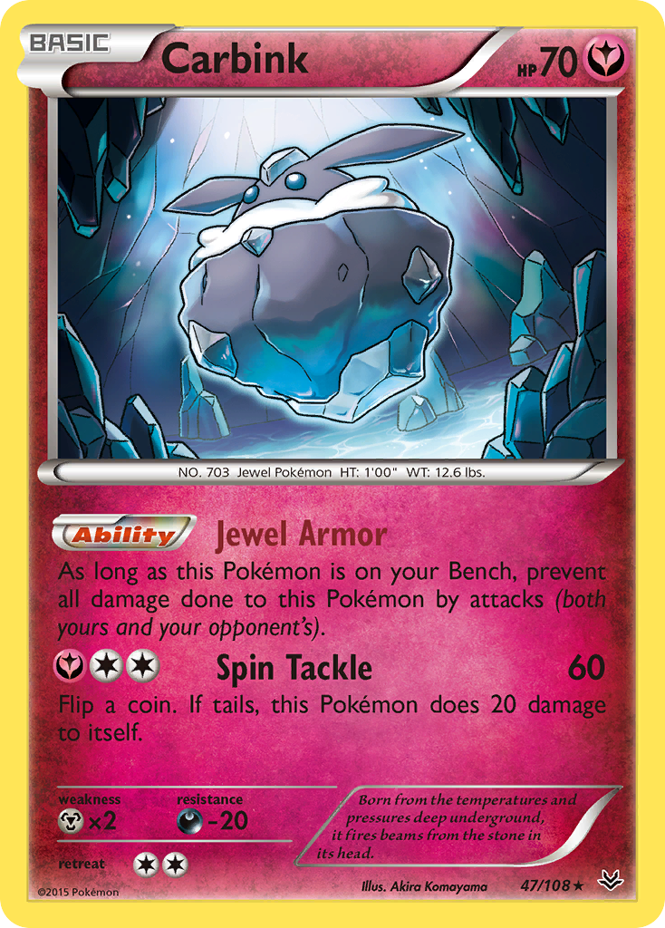 Carbink (47/108) [XY: Roaring Skies] | Black Swamp Games