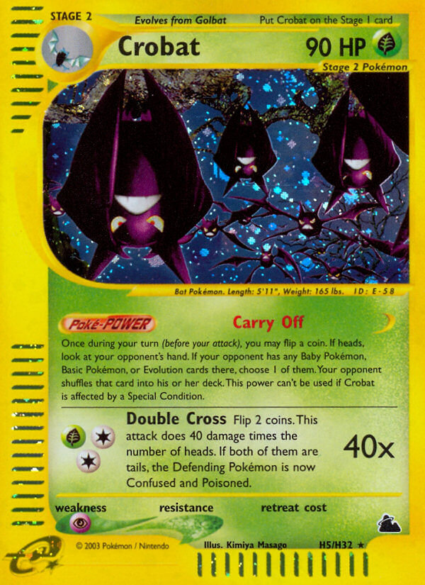 Crobat (H5/H32) [Skyridge] | Black Swamp Games