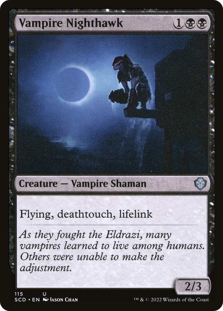 Vampire Nighthawk [Starter Commander Decks] | Black Swamp Games