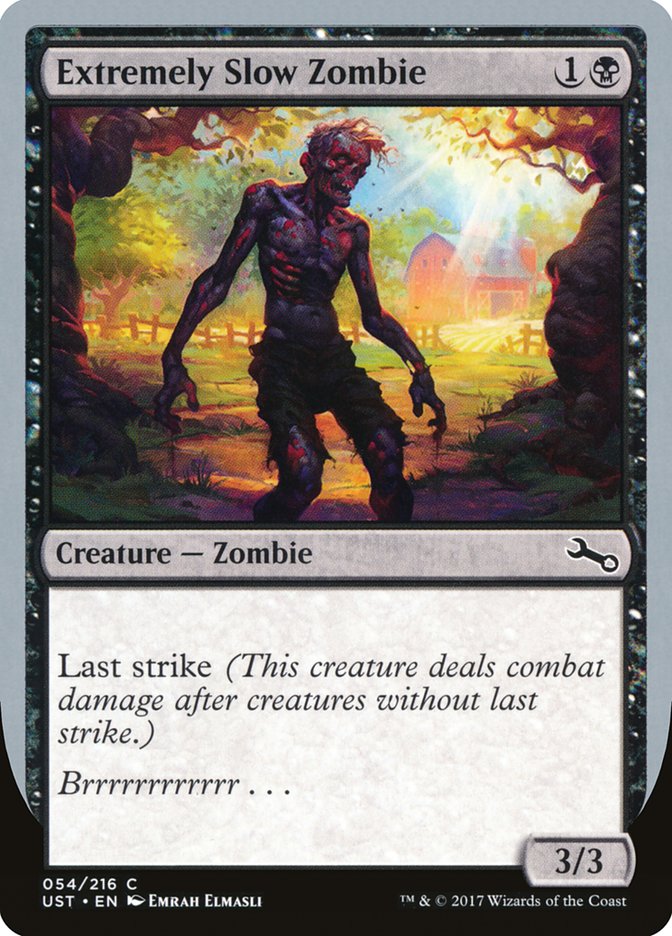Extremely Slow Zombie ("Brrrrrrrrrrrr...") [Unstable] | Black Swamp Games