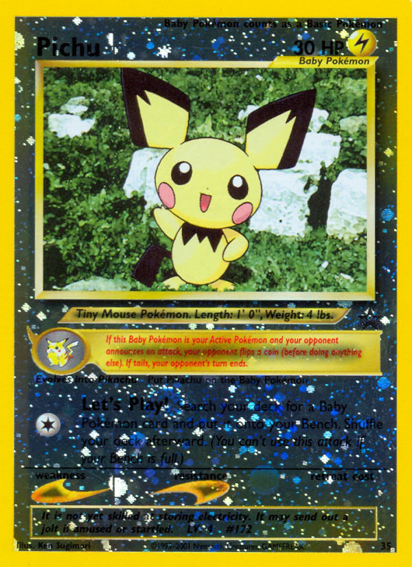 Pichu (35) [Wizards of the Coast: Black Star Promos] | Black Swamp Games