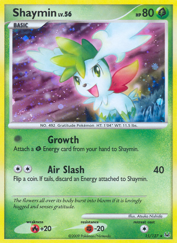 Shaymin (15/127) [Platinum: Base Set] | Black Swamp Games