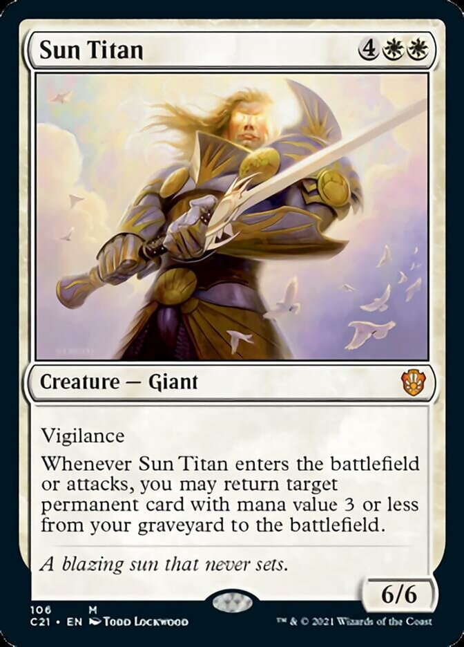Sun Titan [Commander 2021] | Black Swamp Games