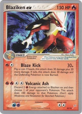 Blaziken ex (89/95) (Blaziken Tech - Chris Fulop) [World Championships 2004] | Black Swamp Games