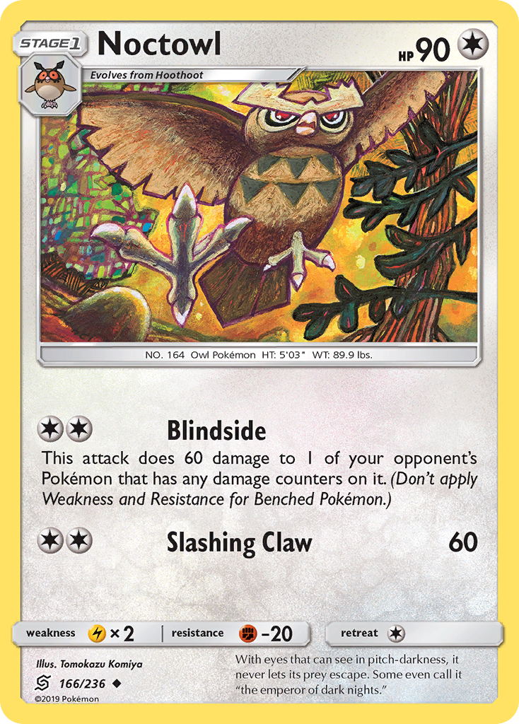 Noctowl (166/236) [Sun & Moon: Unified Minds] | Black Swamp Games