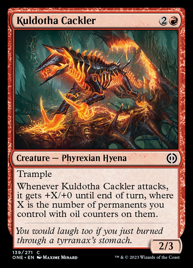 Kuldotha Cackler [Phyrexia: All Will Be One] | Black Swamp Games