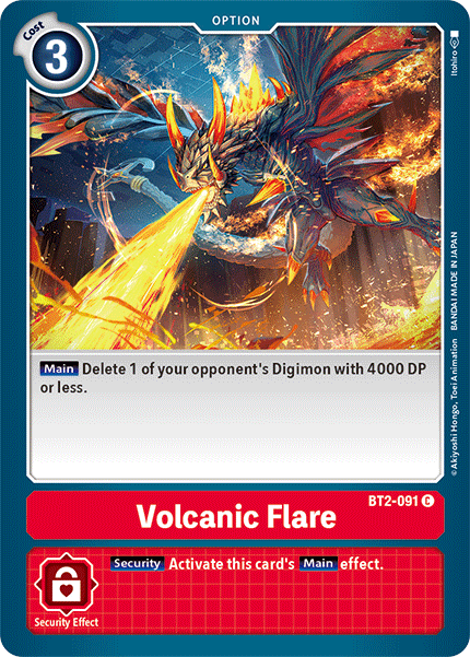 Volcanic Flare [BT2-091] [Release Special Booster Ver.1.5] | Black Swamp Games