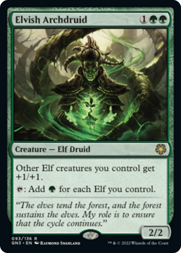 Elvish Archdruid [Game Night: Free-for-All] | Black Swamp Games