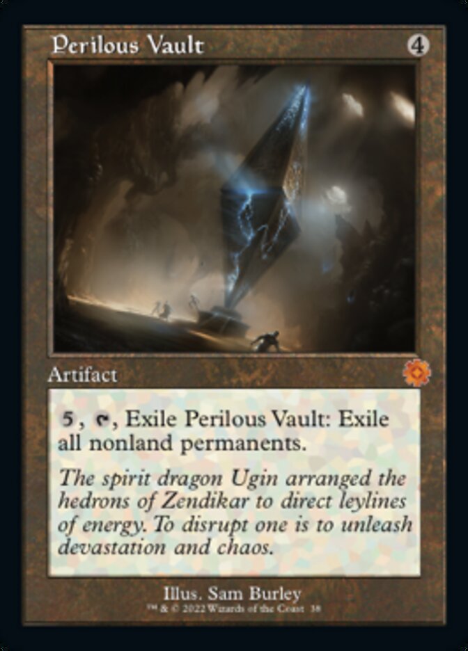 Perilous Vault (Retro) [The Brothers' War Retro Artifacts] | Black Swamp Games