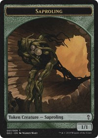 Saproling // Wurm Token [Ravnica Allegiance: Guild Kits] | Black Swamp Games