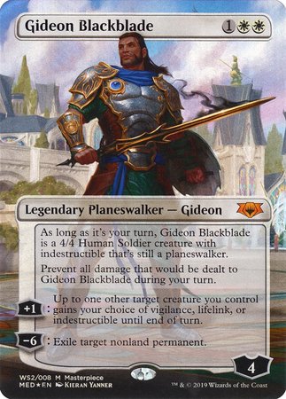 Gideon Blackblade [Mythic Edition] | Black Swamp Games