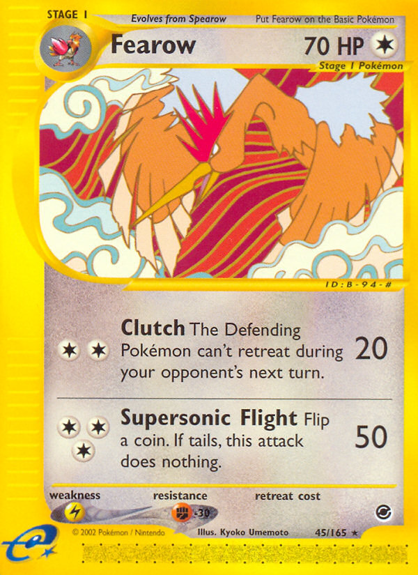 Fearow (45/165) [Expedition: Base Set] | Black Swamp Games