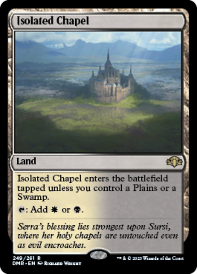 Isolated Chapel [Dominaria Remastered] | Black Swamp Games