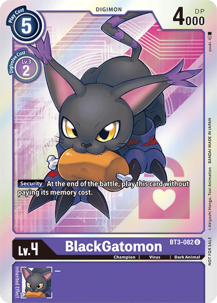 BlackGatomon [BT3-082] (Buy-A-Box Promo) [Release Special Booster Ver.1.5 Promos] | Black Swamp Games