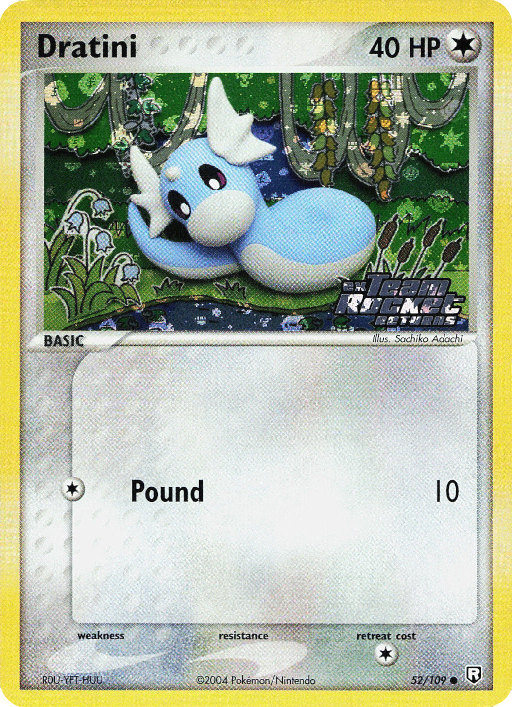 Dratini (52/109) (Stamped) [EX: Team Rocket Returns] | Black Swamp Games