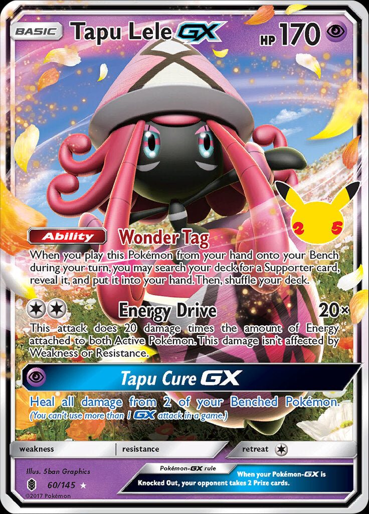 Tapu Lele GX (60/145) [Celebrations: 25th Anniversary - Classic Collection] | Black Swamp Games