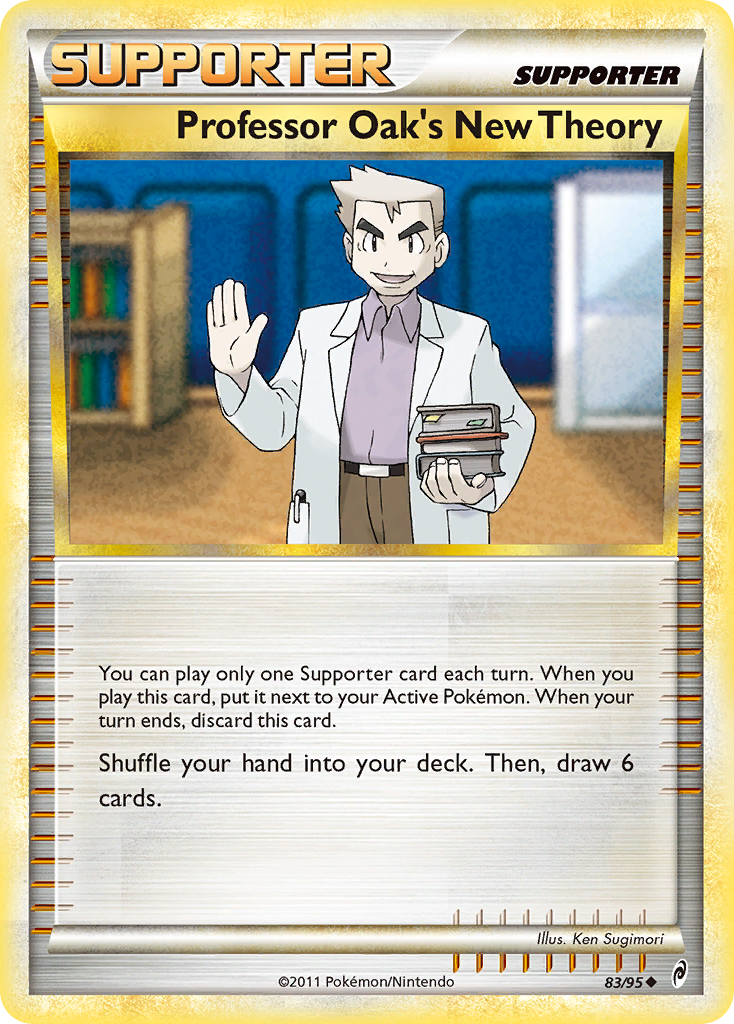 Professor Oak's New Theory (83/95) [HeartGold & SoulSilver: Call of Legends] | Black Swamp Games