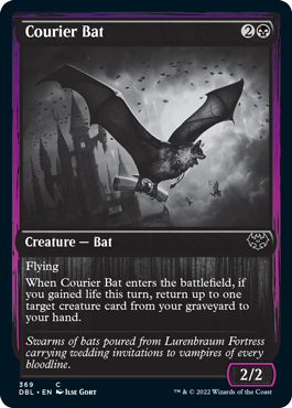 Courier Bat [Innistrad: Double Feature] | Black Swamp Games