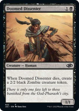 Doomed Dissenter [Jumpstart 2022] | Black Swamp Games