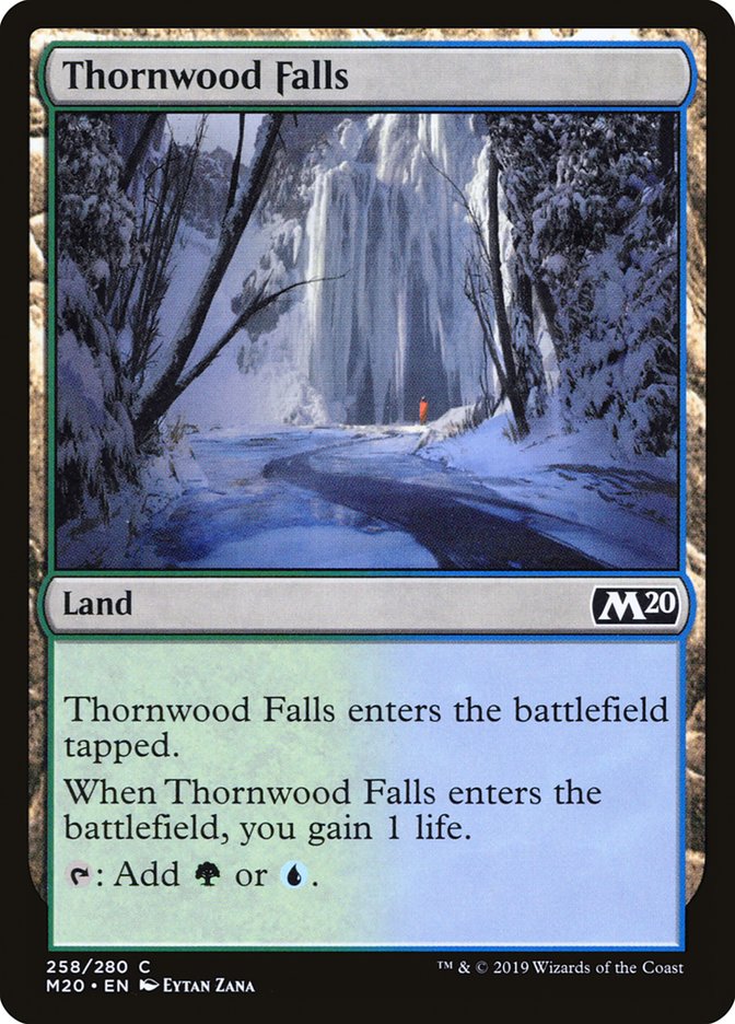 Thornwood Falls [Core Set 2020] | Black Swamp Games