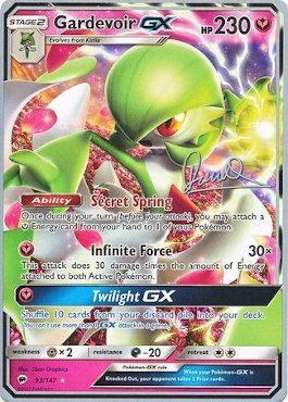 Gardevoir GX (93/147) (Infinite Force - Diego Cassiraga) [World Championships 2017] | Black Swamp Games