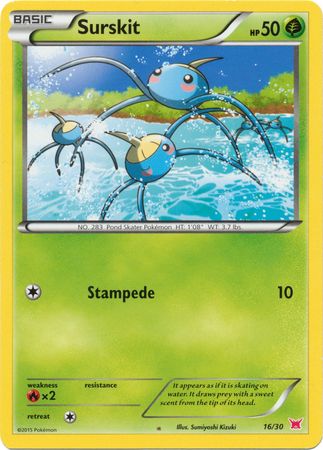 Surskit (16/30) [XY: Trainer Kit 2 - Latias] | Black Swamp Games