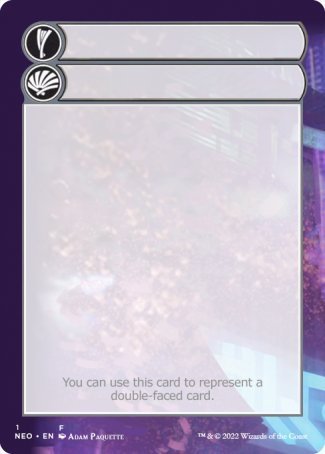 Helper Card (1/9) [Kamigawa: Neon Dynasty Tokens] | Black Swamp Games