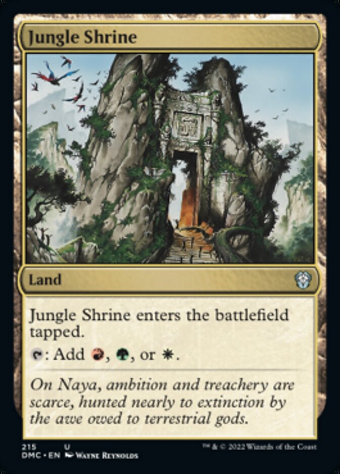 Jungle Shrine [Dominaria United Commander] | Black Swamp Games