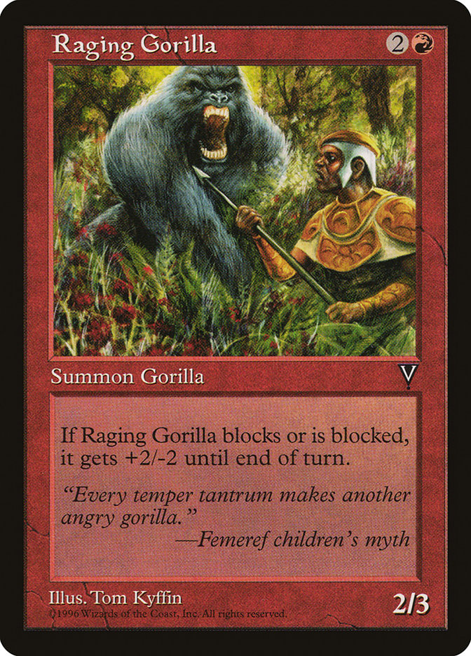 Raging Gorilla [Visions] | Black Swamp Games