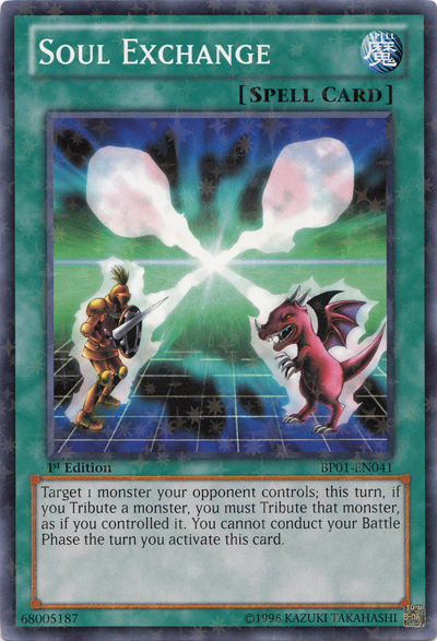 Soul Exchange [BP01-EN041] Starfoil Rare | Black Swamp Games