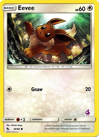 Eevee (49/68) (Mewtwo Deck) [Battle Academy 2020] | Black Swamp Games