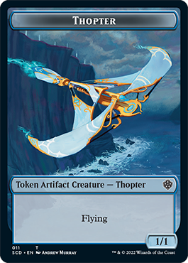 Pegasus // Thopter Double-Sided Token [Starter Commander Decks] | Black Swamp Games