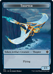 Bird // Thopter Double-Sided Token [Starter Commander Decks] | Black Swamp Games