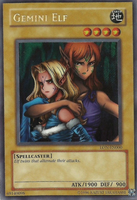 Gemini Elf [LON-EN000] Secret Rare | Black Swamp Games