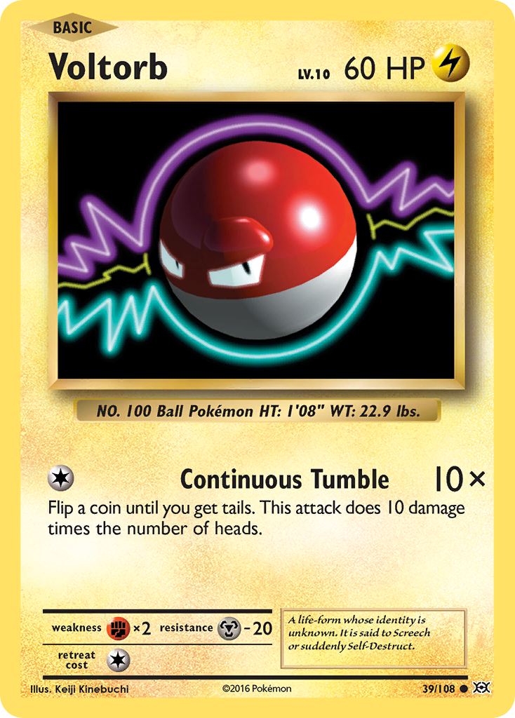 Voltorb (39/108) [XY: Evolutions] | Black Swamp Games