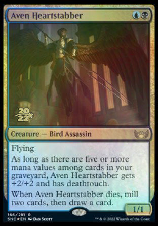 Aven Heartstabber [Streets of New Capenna Prerelease Promos] | Black Swamp Games