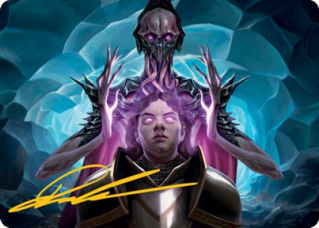 Mind Flayer Art Card (Gold-Stamped Signature) [Dungeons & Dragons: Adventures in the Forgotten Realms Art Series] | Black Swamp Games
