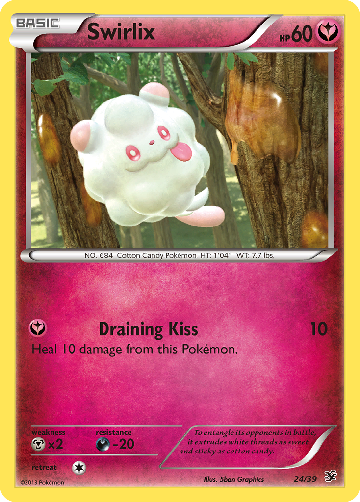 Swirlix (24/39) [XY: Kalos Starter Set] | Black Swamp Games