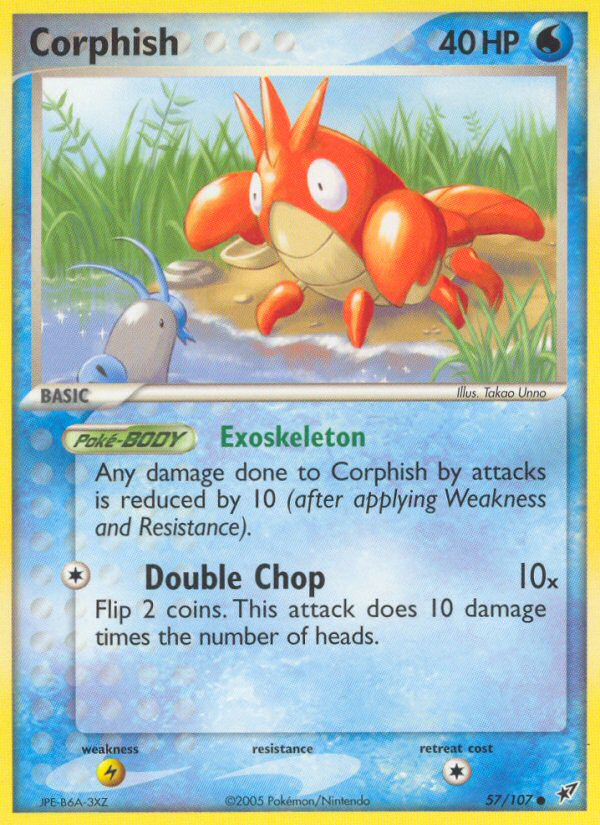 Corphish (57/107) [EX: Deoxys] | Black Swamp Games