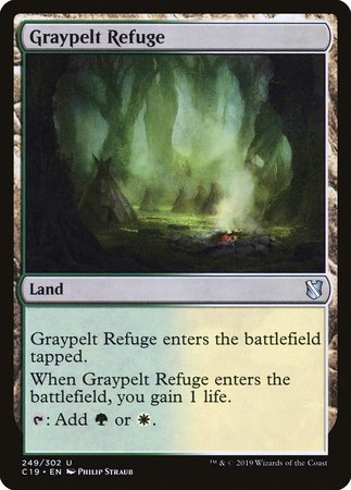 Graypelt Refuge [Commander 2019] | Black Swamp Games