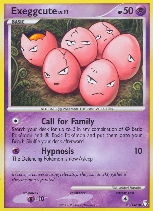 Exeggcute (93/146) [Diamond & Pearl: Legends Awakened] | Black Swamp Games