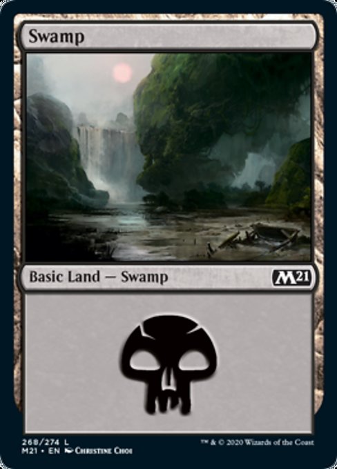 Swamp (268) [Core Set 2021] | Black Swamp Games