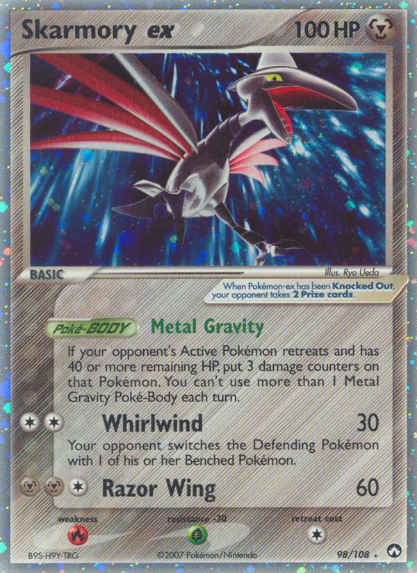 Skarmory ex (98/108) [EX: Power Keepers] | Black Swamp Games