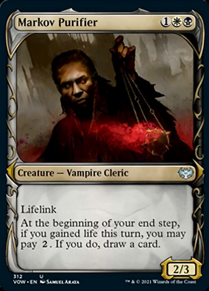 Markov Purifier (Showcase Fang Frame) [Innistrad: Crimson Vow] | Black Swamp Games