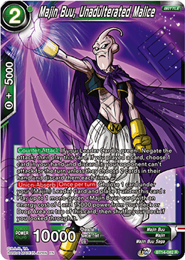 Majin Buu, Unadulterated Malice (BT14-082) [Cross Spirits] | Black Swamp Games