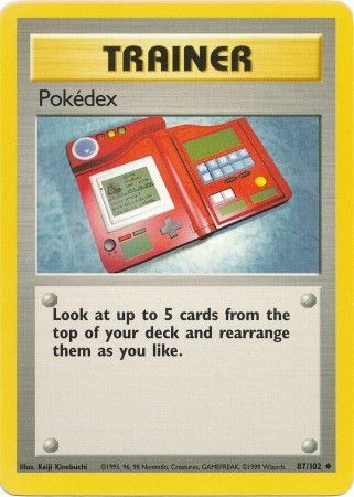 Pokedex (87/102) [Base Set Unlimited] | Black Swamp Games