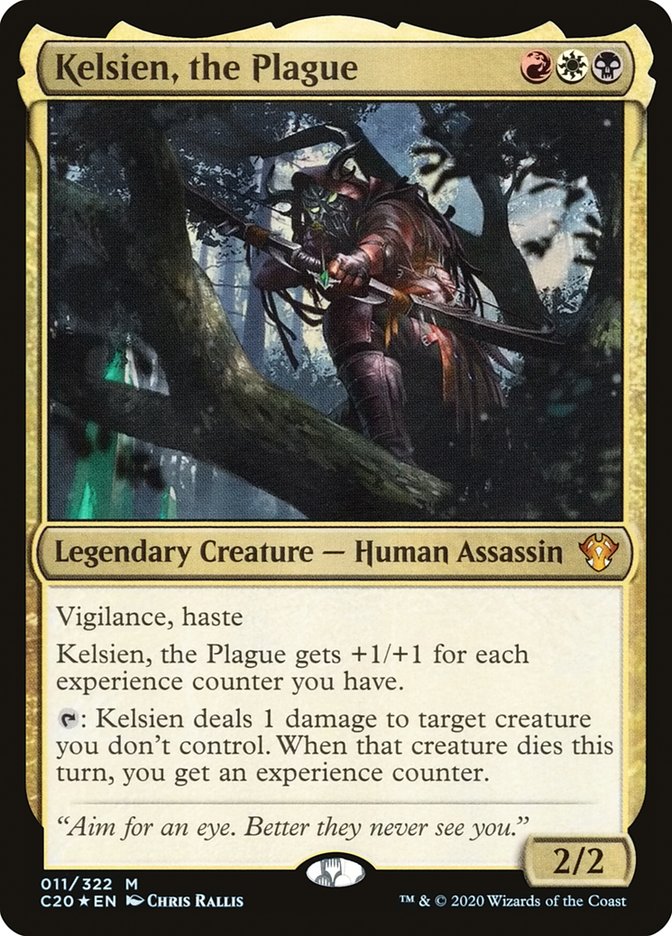 Kelsien, the Plague [Commander 2020] | Black Swamp Games